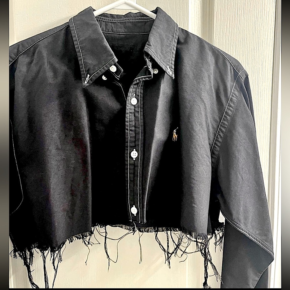 RALH LAUREN POLO Cropped Shirt